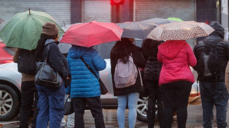 Lluvia En Santiago