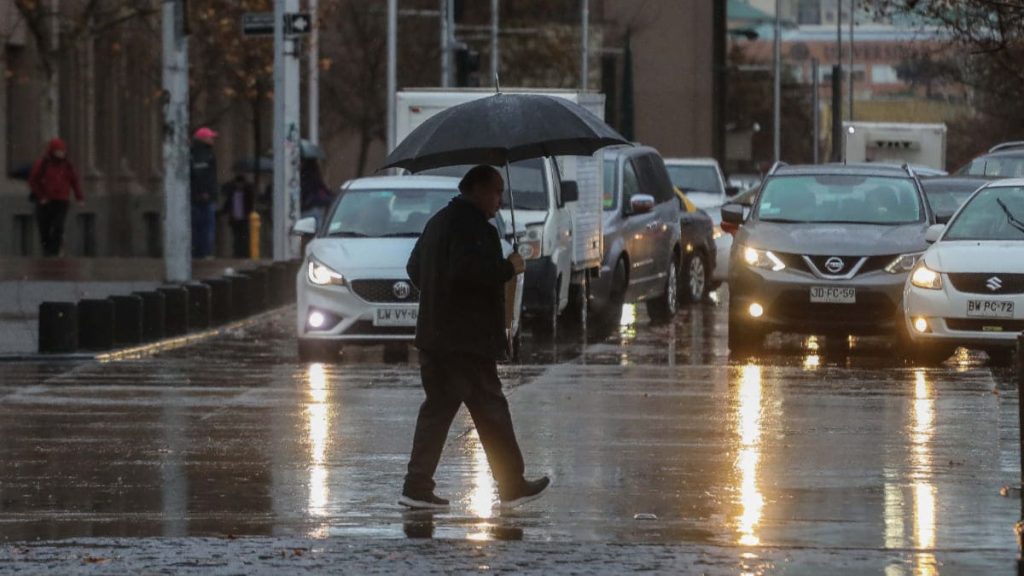 Lluvia En Santiago