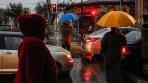 Lluvia En Santiago