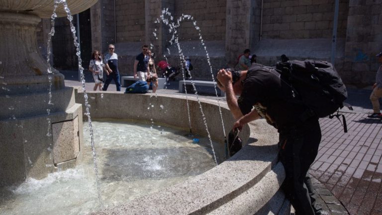 Ola De Calor En Santiago