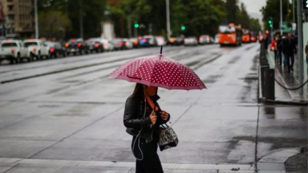 Lluvia En Santiago