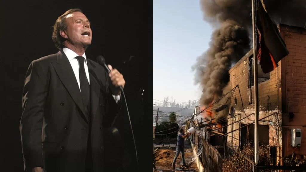 Mensaje De Julio Iglesias Por Los Incendios En Viña Del Mar