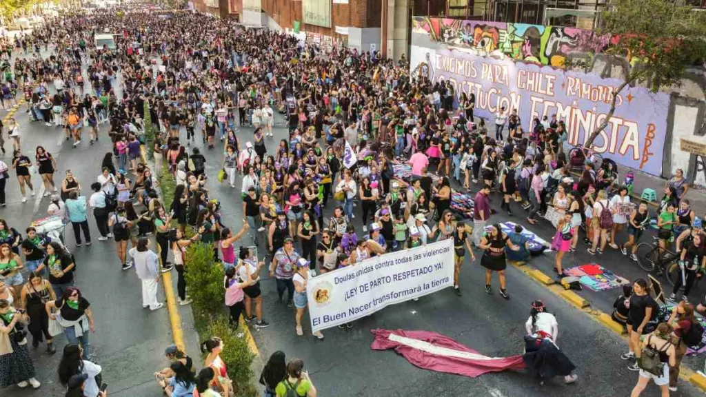 Marcha Por Conmemoración Del 8M 2024 En Santiago_ ¿Cuál Es El Recorrido, Los Horarios Y Dónde Empieza_