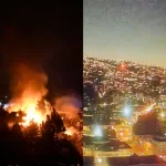 Incendio En El Cerro Cordillera De Valparaíso