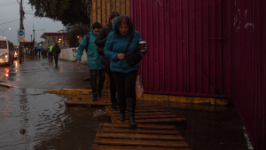 Fuertes Lluvias En Santiago