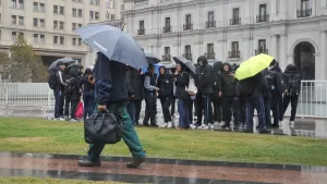 Lluvia En Santiago