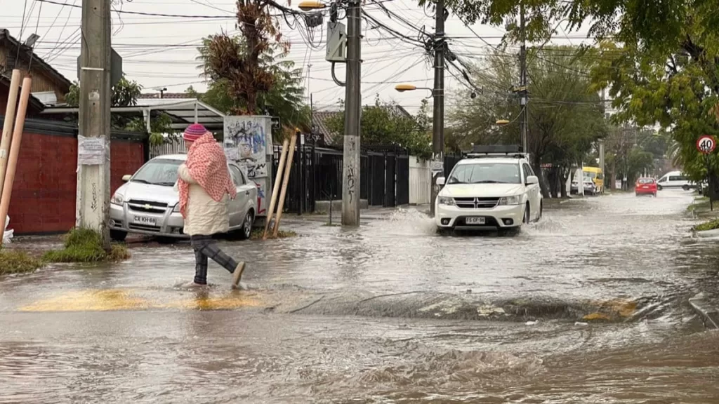 Lluvia En Santiago