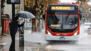 Lluvia En Santiago