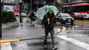 Lluvia En Santiago