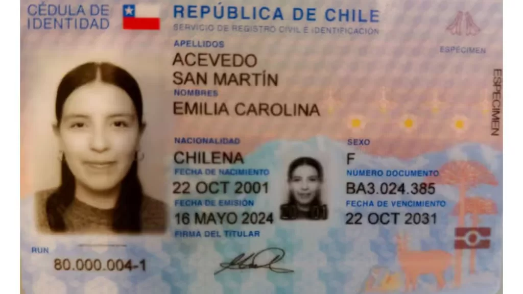 Cédula De Identidad