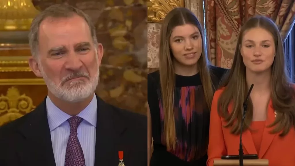 Emocionaron Al Rey Felipe VI De España En El Décimo Aniversario De Su Proclamación La Tierna Sorpresa Sus Hijas, La Princesa Leonor Y La Infanta Sofía
