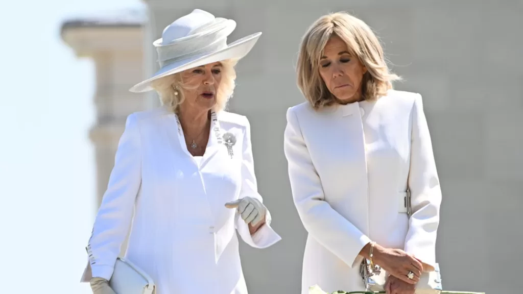 Reina Camila Brigitte Macron Desembarco De Normandia