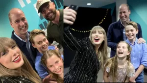 Taylor Swift Posa Junto A La Familia Real En Eras Tour