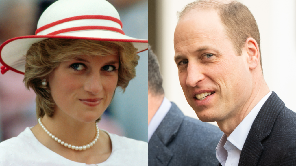 Principe Guillermo Y Princesa Diana