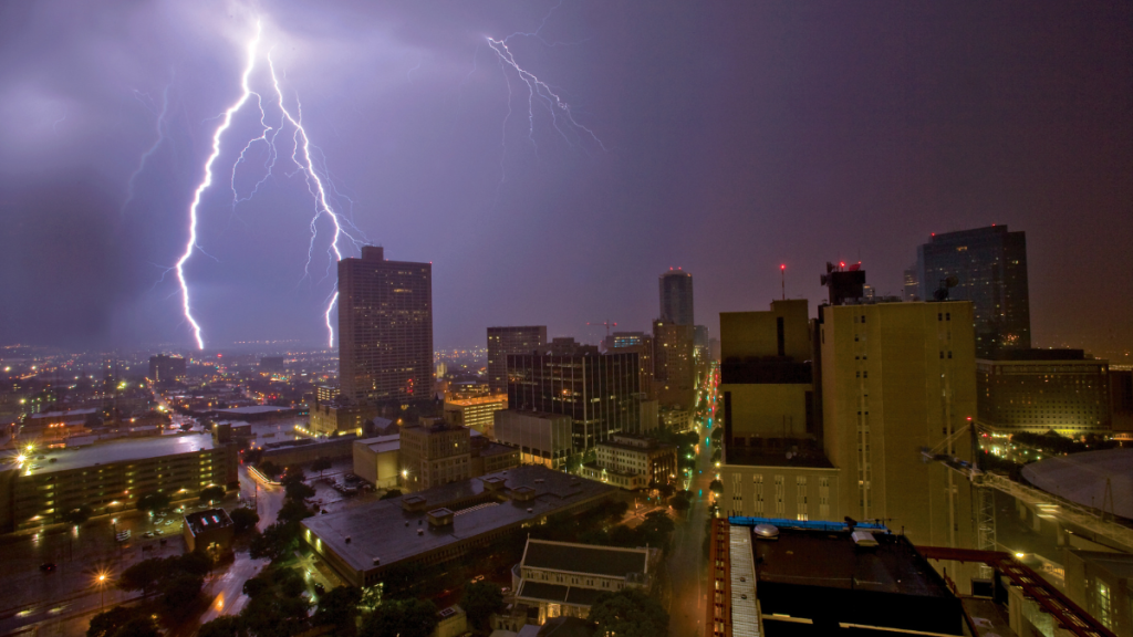 Lluvia En Santiago