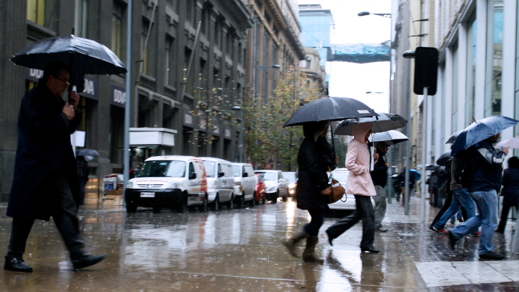 Lluvia En Santiago 19 De Agosto