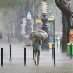 Lluvia En Santiago 23 De Agosto