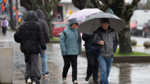 Lluvia En Santiago 5 De Agosto