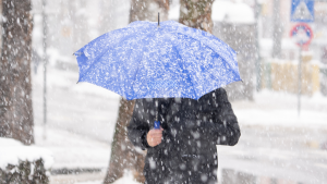 Nieve, Viento Y Lluvia En Santiago