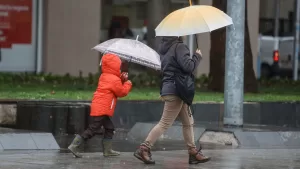 Lluvia En La Región Metropolitana Durante Los Primeros Días De Octubre