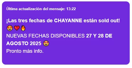 Chayanne Chile