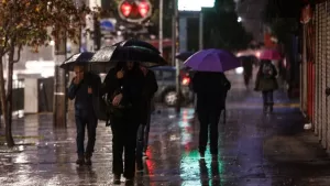 Lluvia En La Region Metropolitana