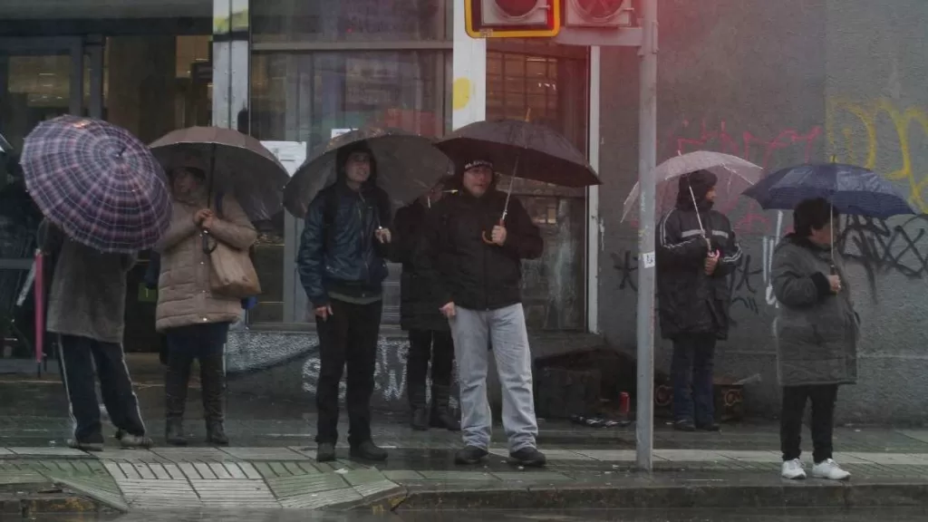 Lluvia En La Región Metropolitana