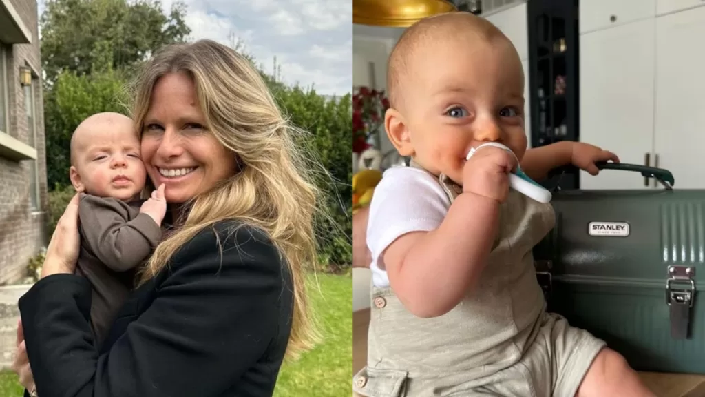 ¡Qué Grande Está! Soledad Onetto Causa Ternura Con Foto De Su Hijo Borja, De 9 Meses