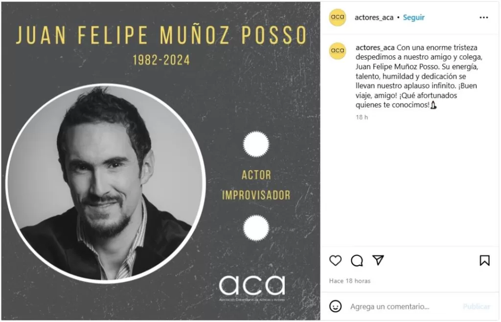 Muere Actor