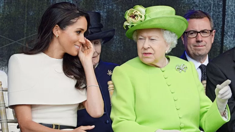 Este Fue El Tenso Momento Entre La Reina Isabel II Y Meghan Markle Antes De Boda Con El Príncipe Harry (1)