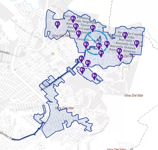 Mapa Corte De Agua